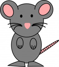 Мышка на двух лапках - картинка					№13757