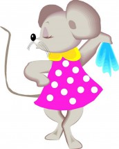 Мышь танцует - картинка					№10811