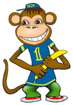 Спортивная обезьяна - картинка					№14006