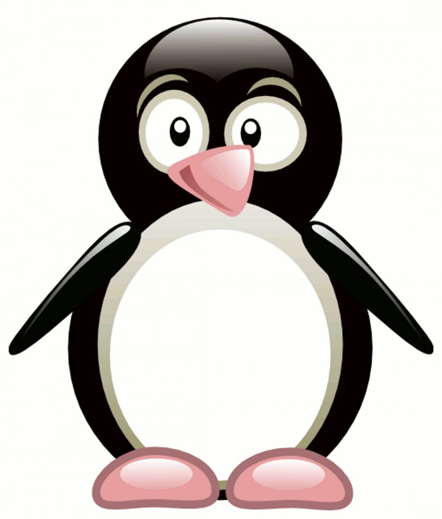 Пингвин мультяшный - картинка №10895