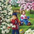 Весна в цветущем саду - картинка №10658