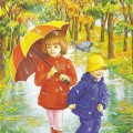 Осенняя прогулка под дождем - картинка №13241