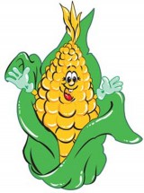 Толстая кукуруза в перчатках - картинка					№13414