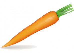 Длинная морковка - картинка					№10197