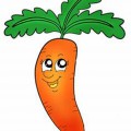 Морковка с ресничками - картинка №12314