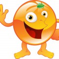 Приветливый апельсин - картинка №10073