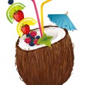 Коктейль в кокосе - картинка №8572