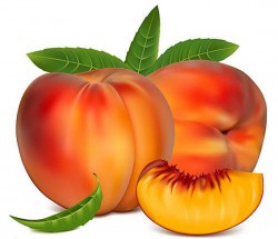 Вкусные персики - картинка					№14027