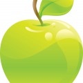 Зеленое яблоко - картинка №10657