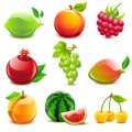 Глянцевые фрукты - картинка №7209