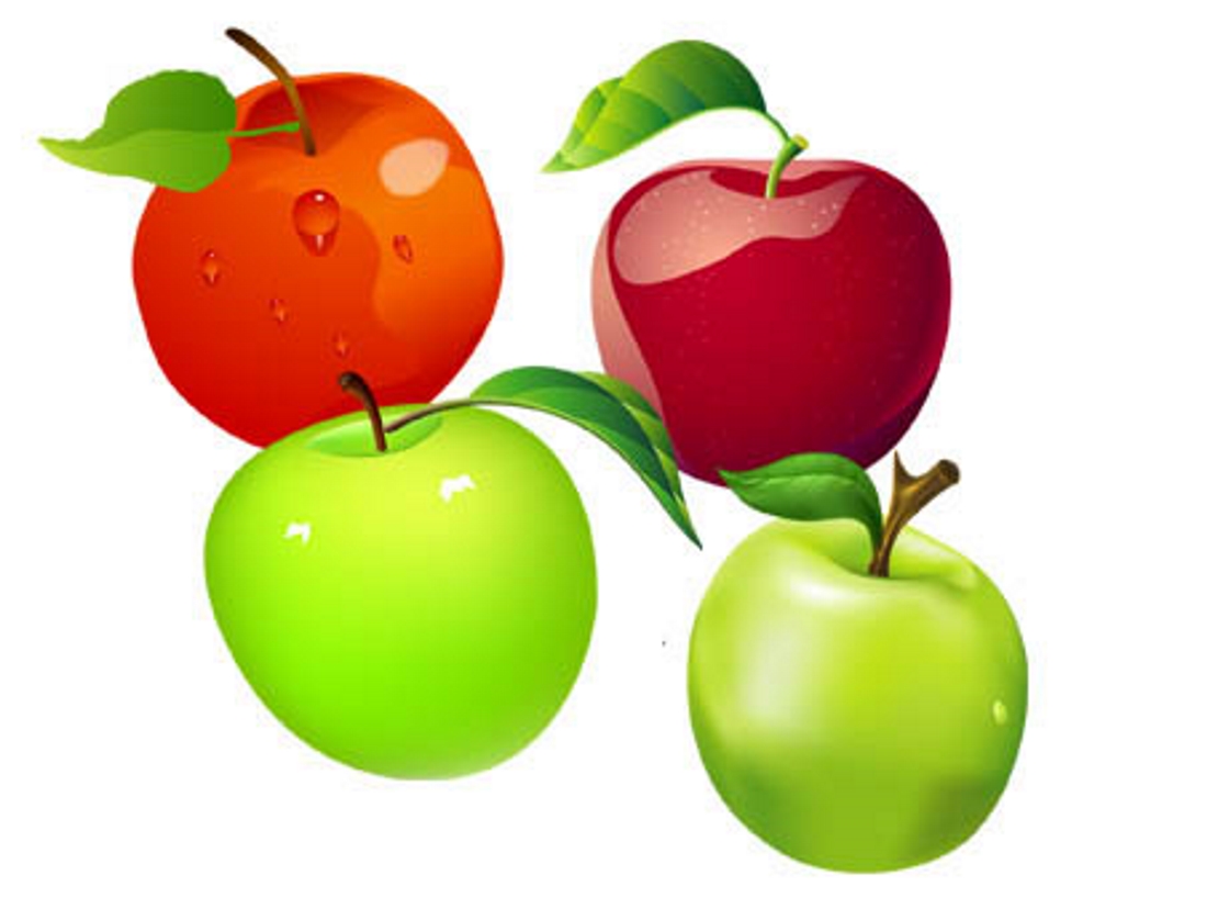 Четверо яблок. Разноцветные яблоки. Яблоки мультяшные. Яблоки мультяшные на белом фоне. Яблочко рисунок.
