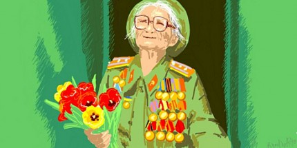 Бабушка ветеран войны - картинка					№7869
