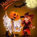 Ведьмочка празднует хэллоуин - картинка №12903