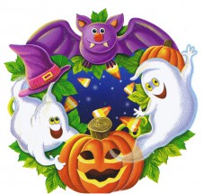 Персонажи праздника хэллоуин - картинка					№10804