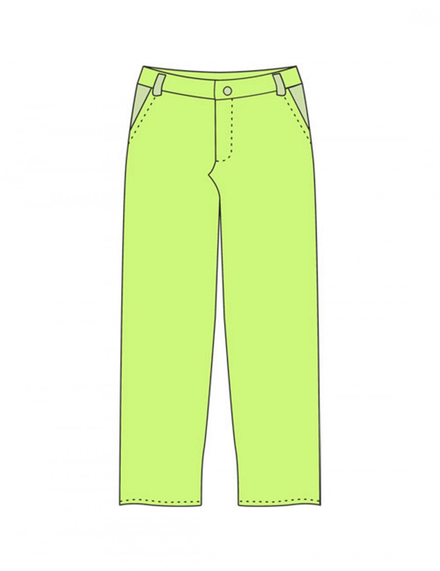 Зеленые брюки - картинка №11563
