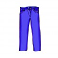 Синие брюки - картинка №13825