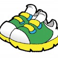 Зеленые кроссовки - картинка №12017