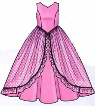 Платье принцессы - картинка					№13675