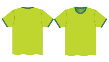 Зеленая футболка - картинка					№12825