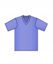 Сиреневая футболка - картинка					№13354