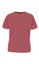 Цветная футболка - картинка					№8657