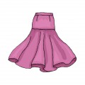 Малиновая юбка - картинка №11394