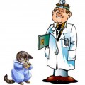 Ветеринар и кот в пижаме - картинка №13638