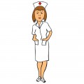 Медсестра в халате - картинка №10286