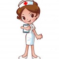 Медсестра с короткой стрижкой - картинка №12179