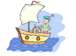 Моряк с картой - картинка					№9629