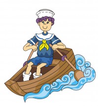Юный моряк - картинка					№8606