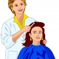 Женщина парикмаххер - картинка №8421