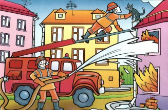Рабочий день пожарника - картинка					№10946