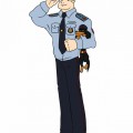 Блондин полицейский - картинка №8382