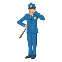 Европейский полицейский - картинка					№11898