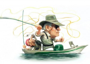 Два рыбака - картинка					№8352