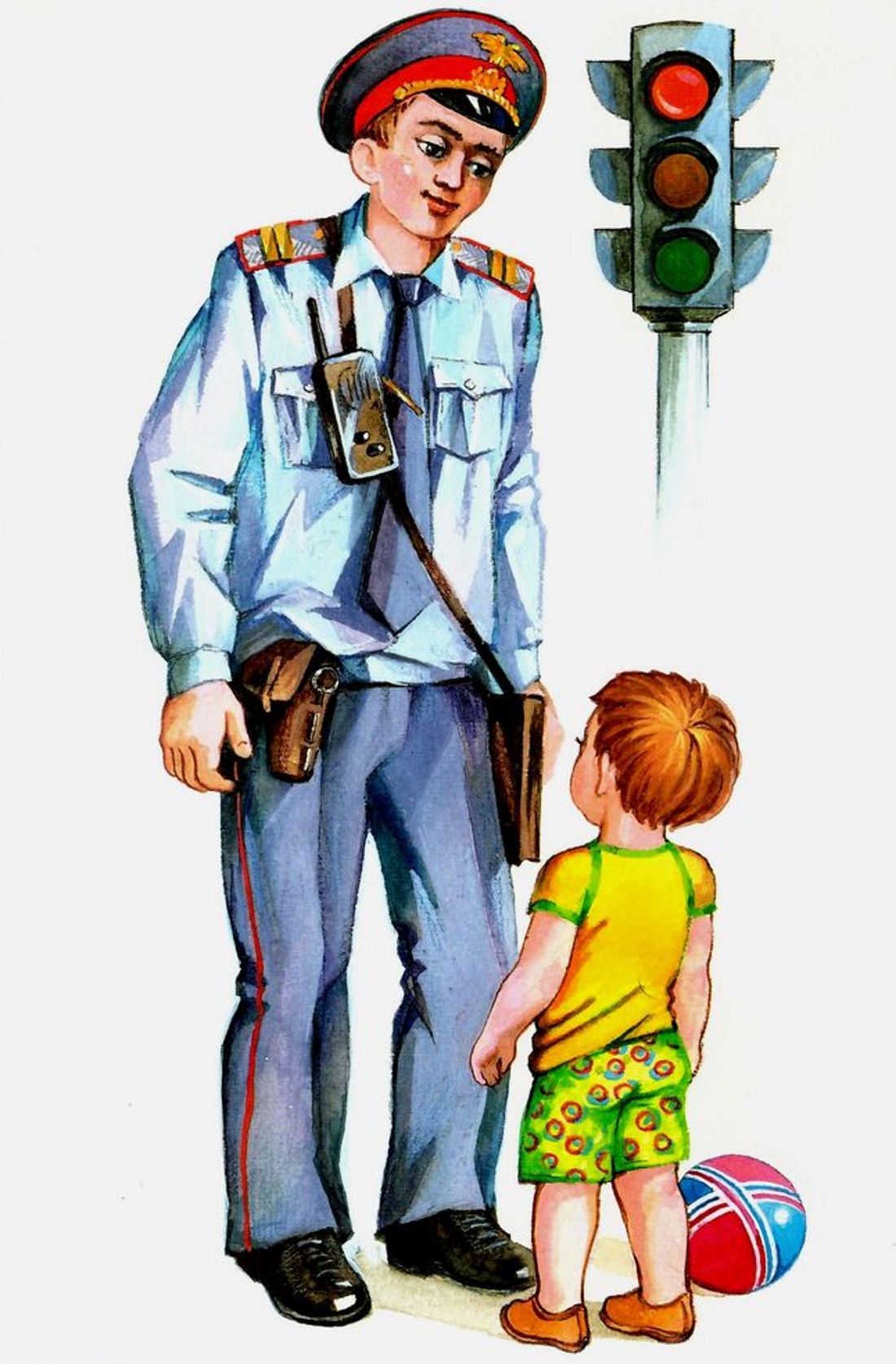 Картинки полиция глазами детей