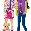 Барби с песиком и подругой - картинка №9419