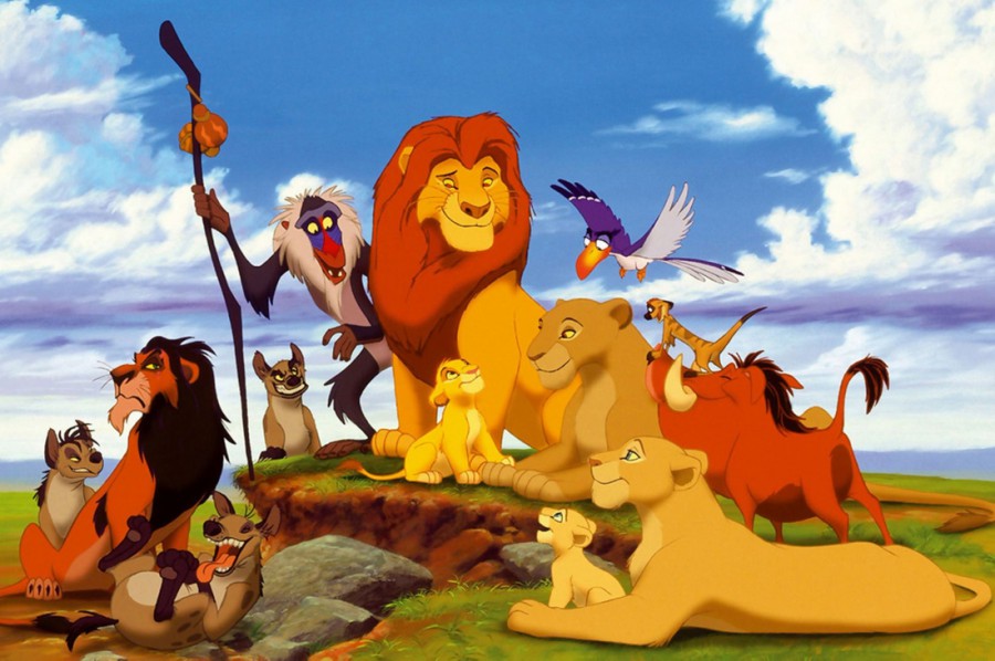 Король лев в окружении семьи - картинка №11720