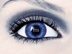 Синие глаза - картинка					№10102
