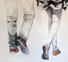 Мужские и женские ногни - картинка					№13387