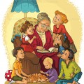 Бабушка и внуки - картинка №13041