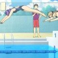 Подростки прыгают в бассейн - картинка №11482