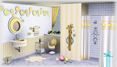 Ванная комната для ребенка - картинка					№11550