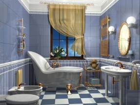 Роскошная ванная комната - картинка					№13674